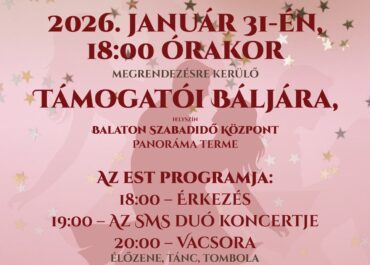 Támogatói bál - 2026. január 31.